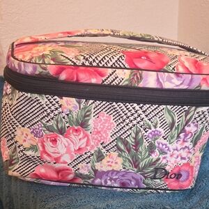 Dior Multicolor Floral Vanity Case
